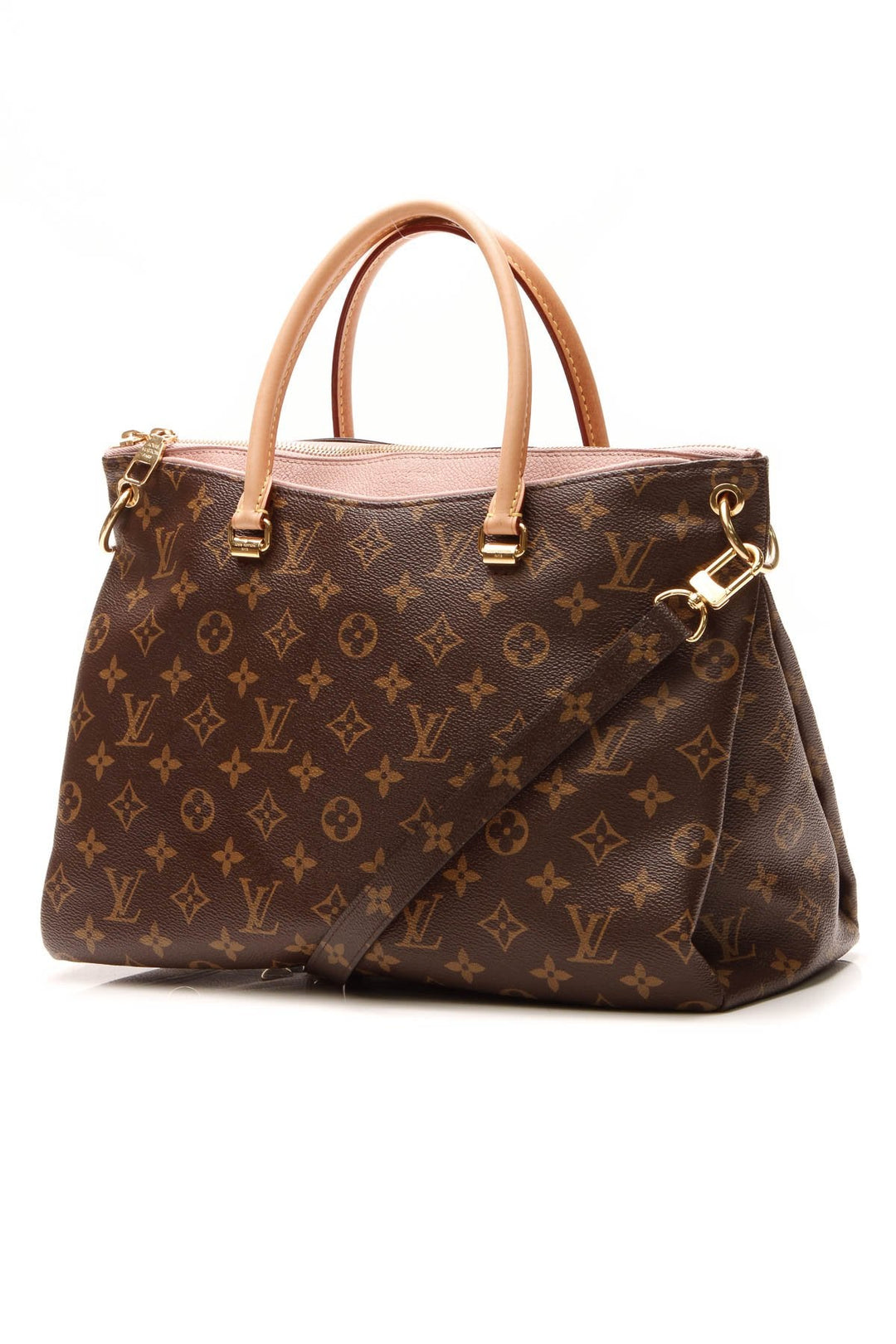 Pallas MM Bag - Monogram/Rose Poudre