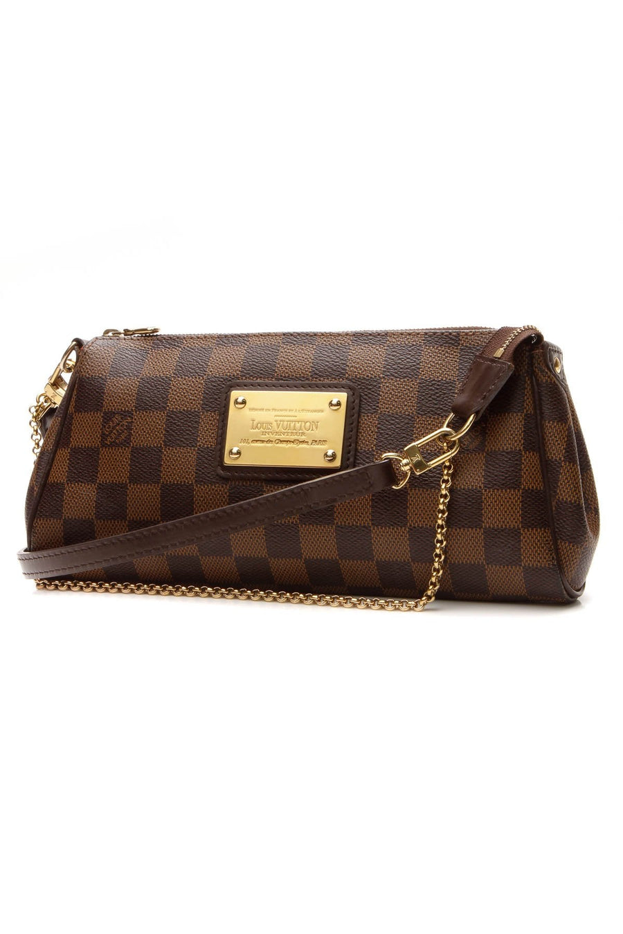 Eva Clutch Crossbody Bag - Damier Ebene
