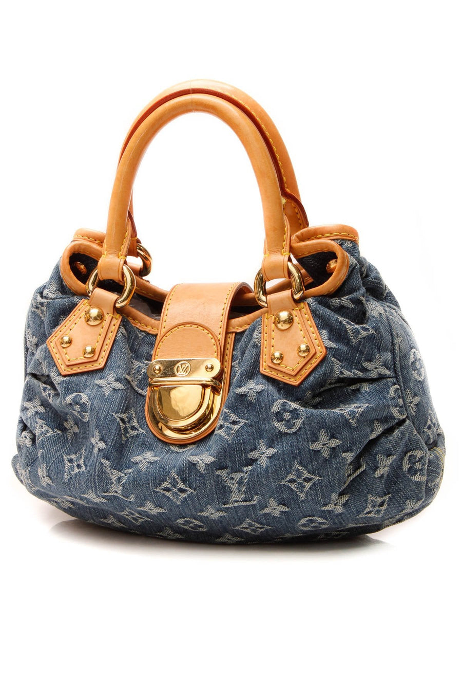 Pleaty Bag - Monogram Denim