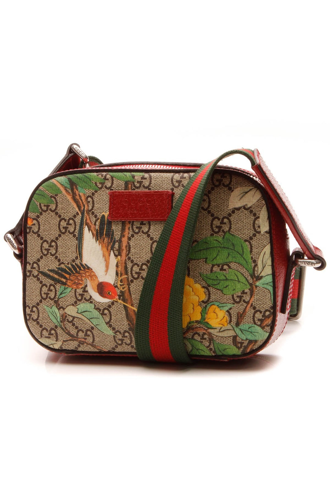 Tian Camera Shoulder Bag - Supreme Canvas/Red