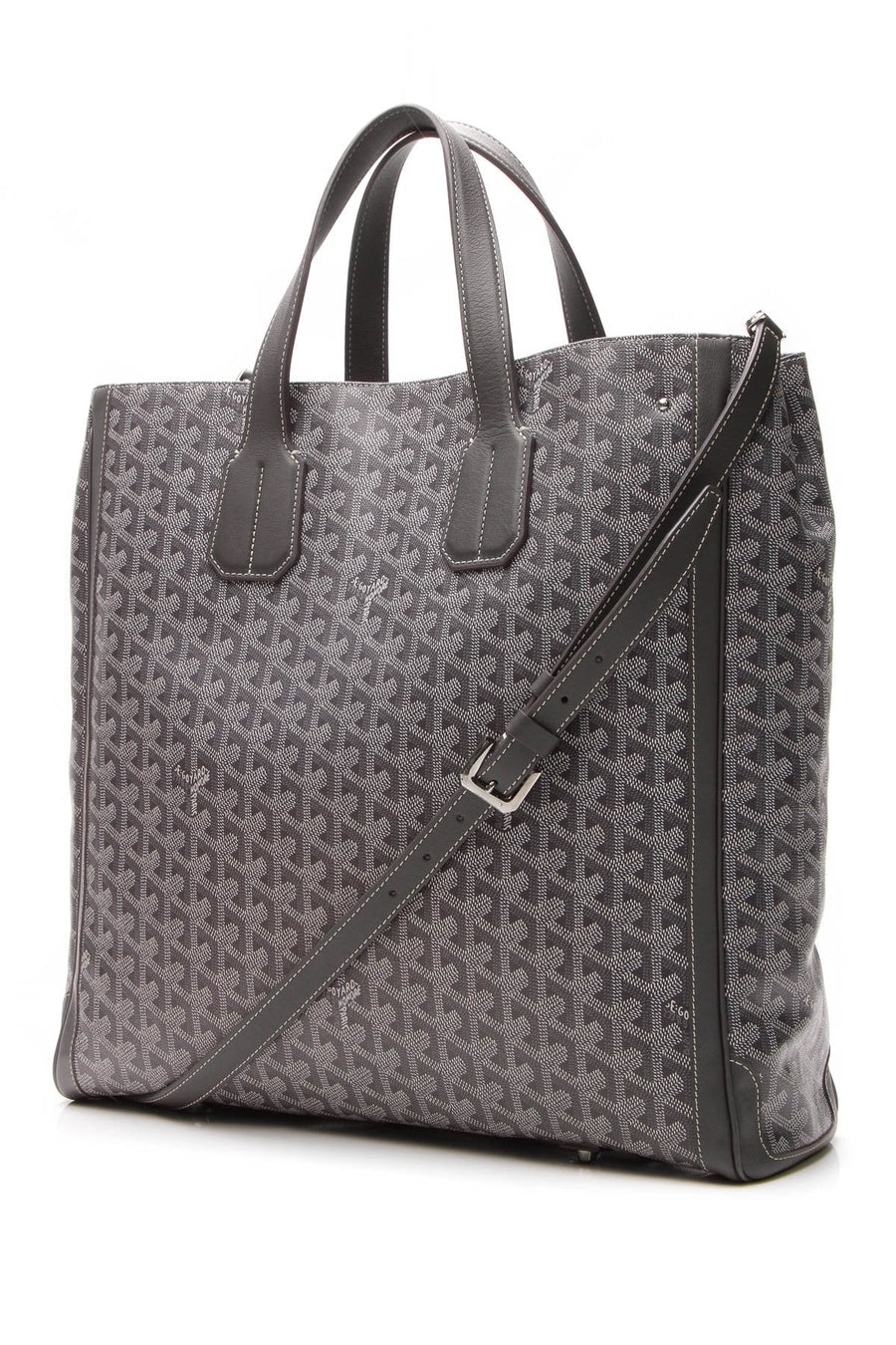 Voltaire Tote Bag - Gray Goyardine