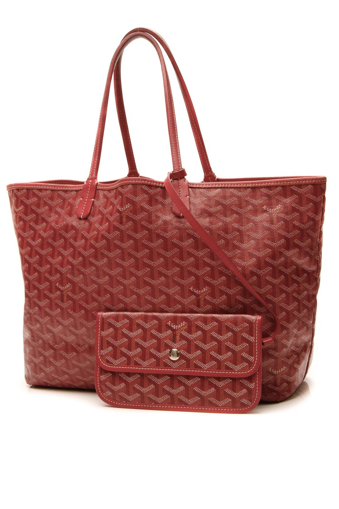 St. Louis PM Tote Bag - Red Goyardine
