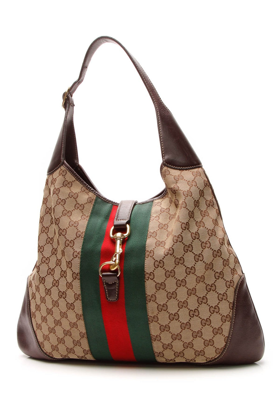 Jackie O Bouvier Large Hobo Bag - Signature Canvas