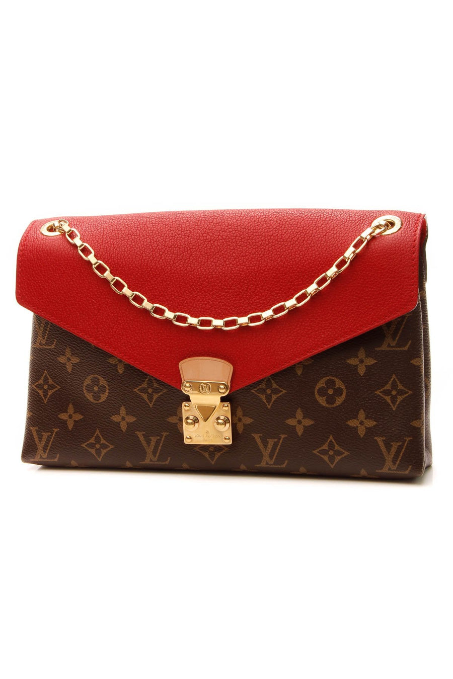 Pallas Chain Bag - Monogram/Cerise