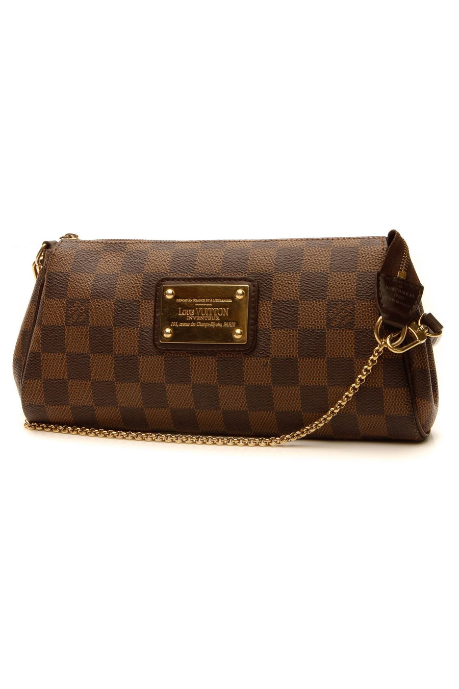 Eva Clutch Crossbody Bag - Damier Ebene