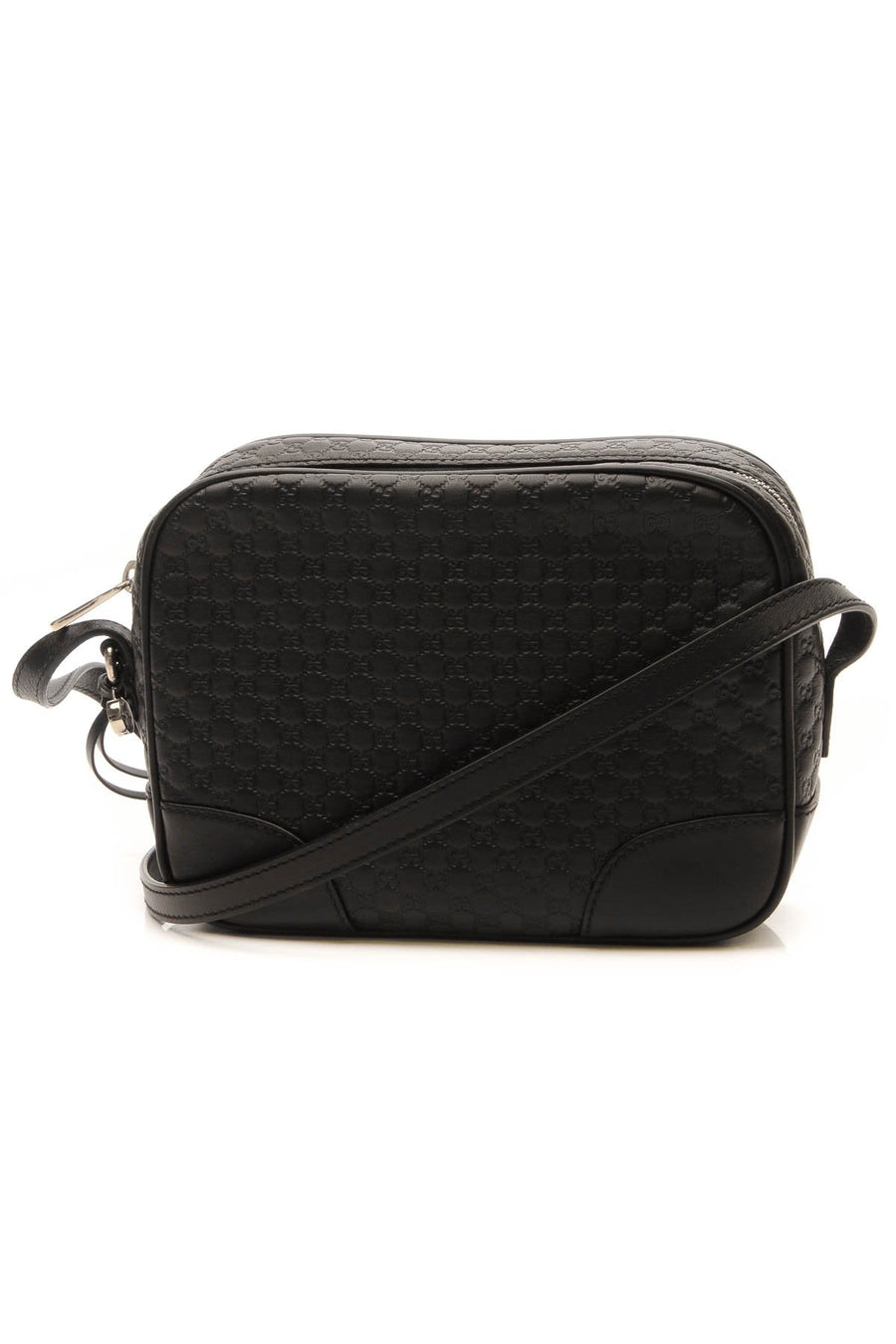 Bree Mini Messenger Bag - Black Microguccissima