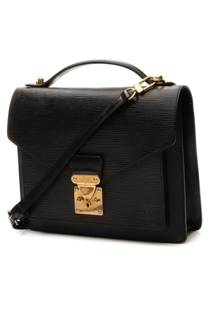 Epi Monceau Crossbody Bag - Black