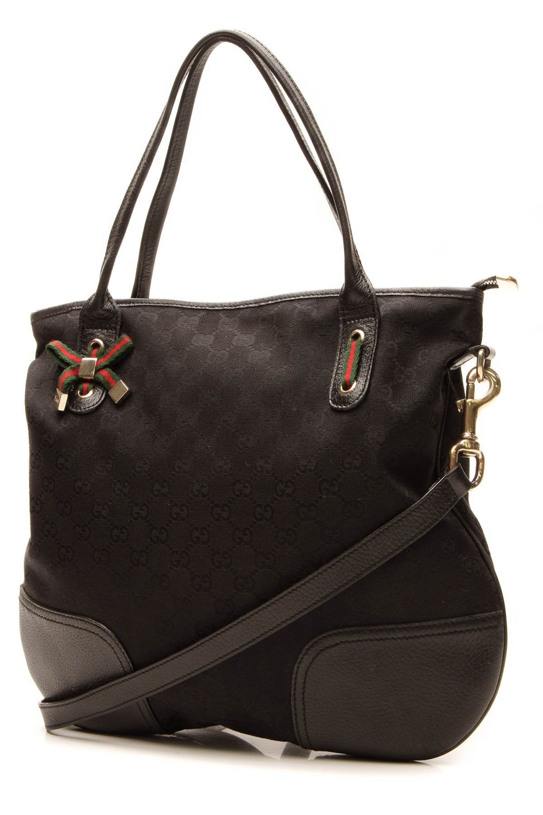 Mayfair Messenger Bag - Black Signature Canvas