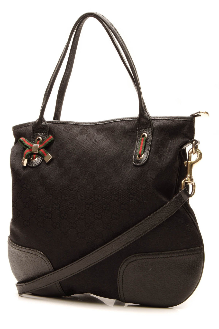 Mayfair Messenger Bag - Black Signature Canvas