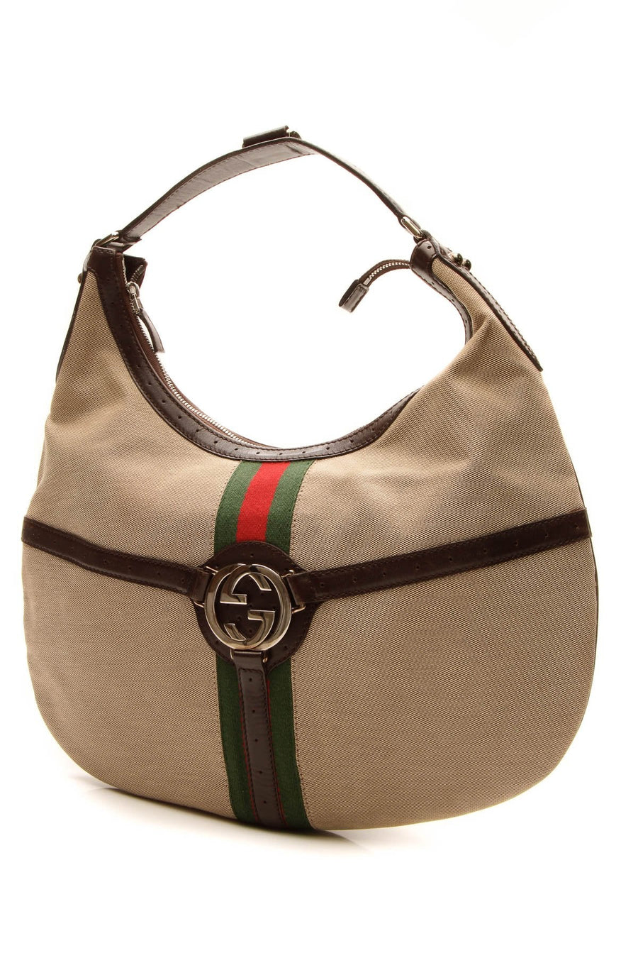 Reins Hobo Bag - Beige