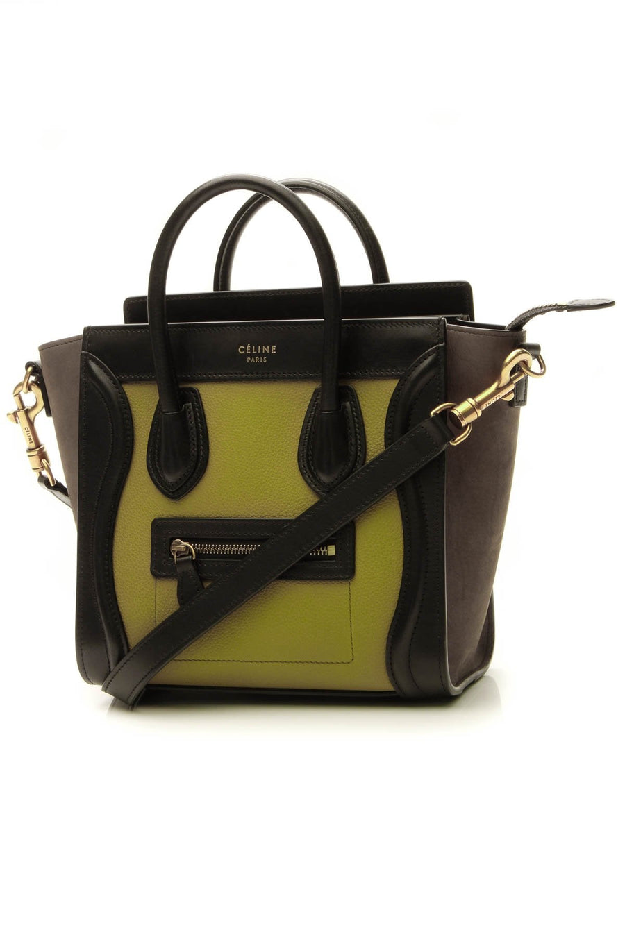 Tri-Color Nano Luggage Bag - Multicolor
