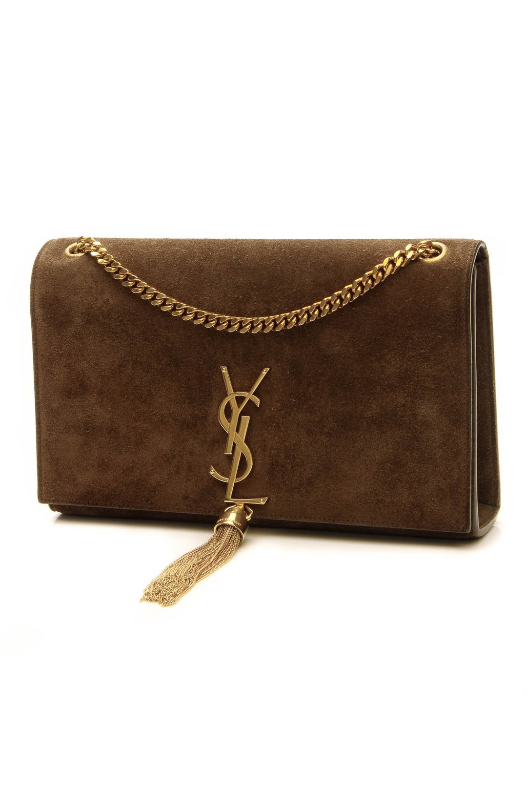 Kate Tassel Medium Bag - Brown