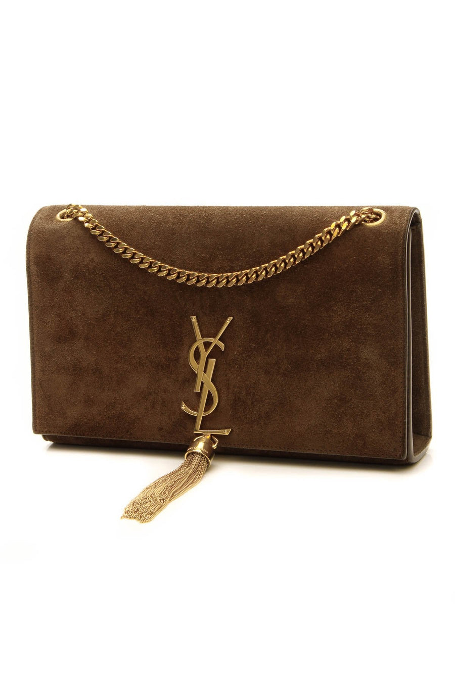 Kate Tassel Medium Bag - Brown