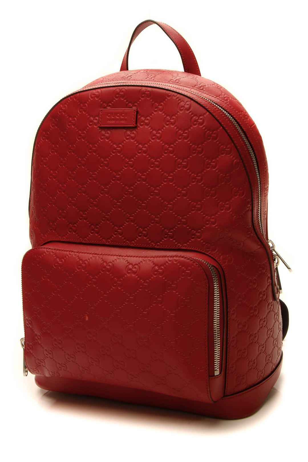 Signature Backpack - Red Guccissima