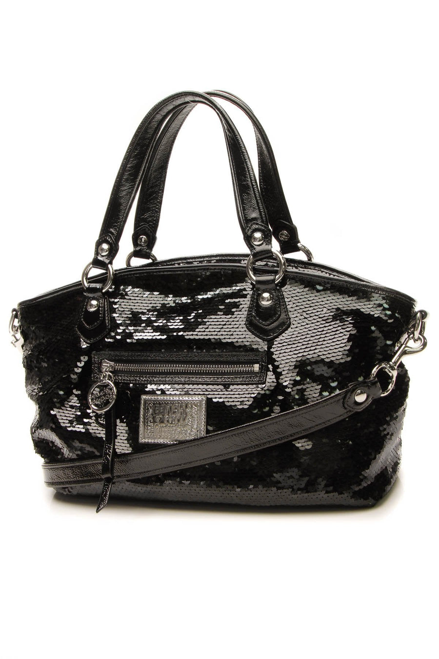 Poppy Sequin Bag - Black