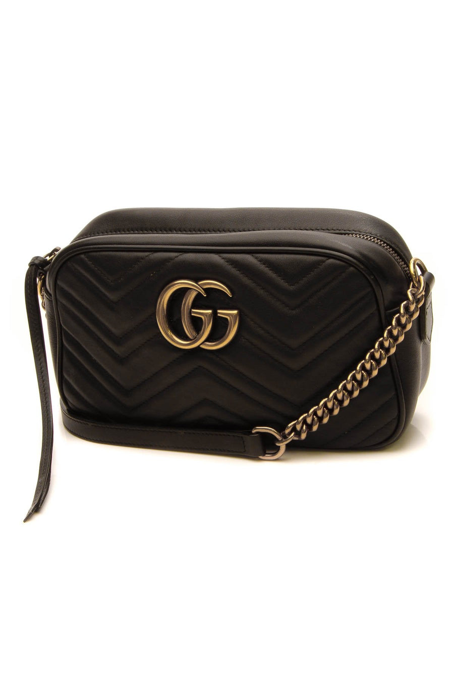 Marmont Small Crossbody Bag - Black