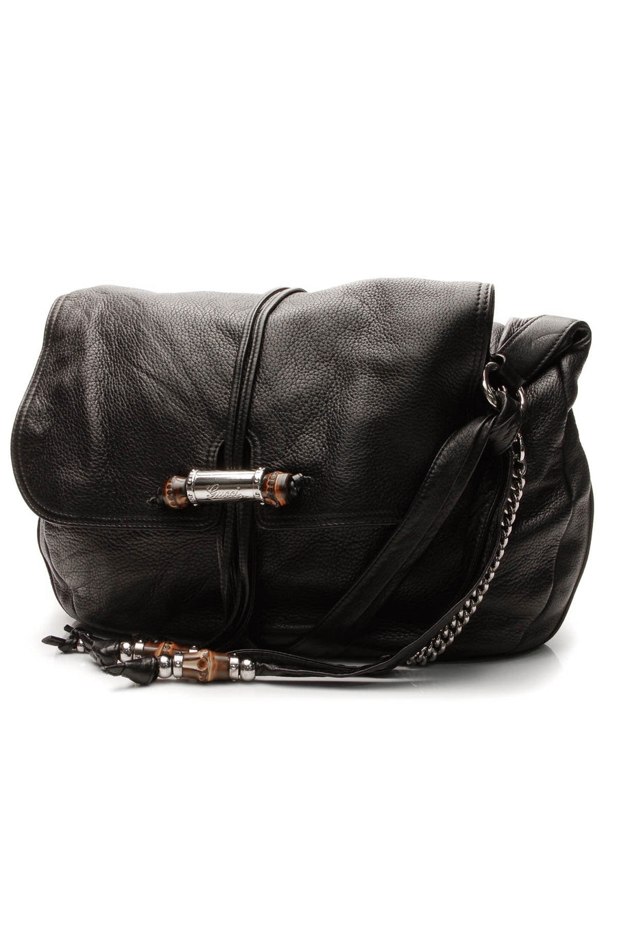 Jungle Large Shoulder Bag - Black