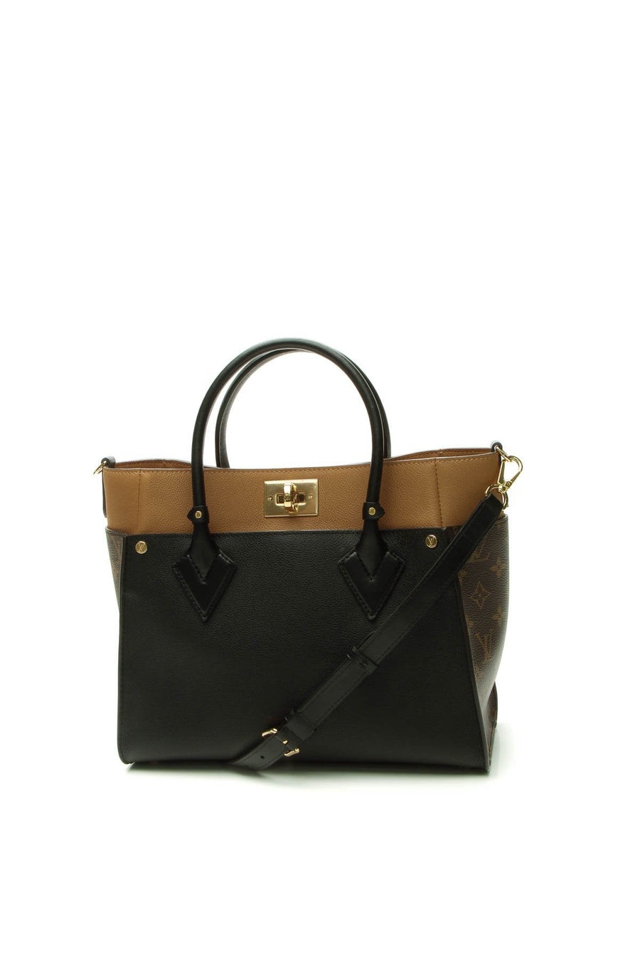 On My Side Tote Bag - Noir/Monogram