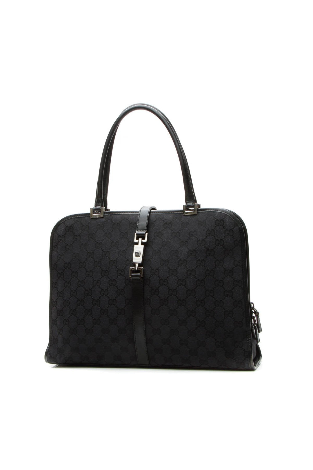 Top Handle Briefcase - Navy Signature Canvas