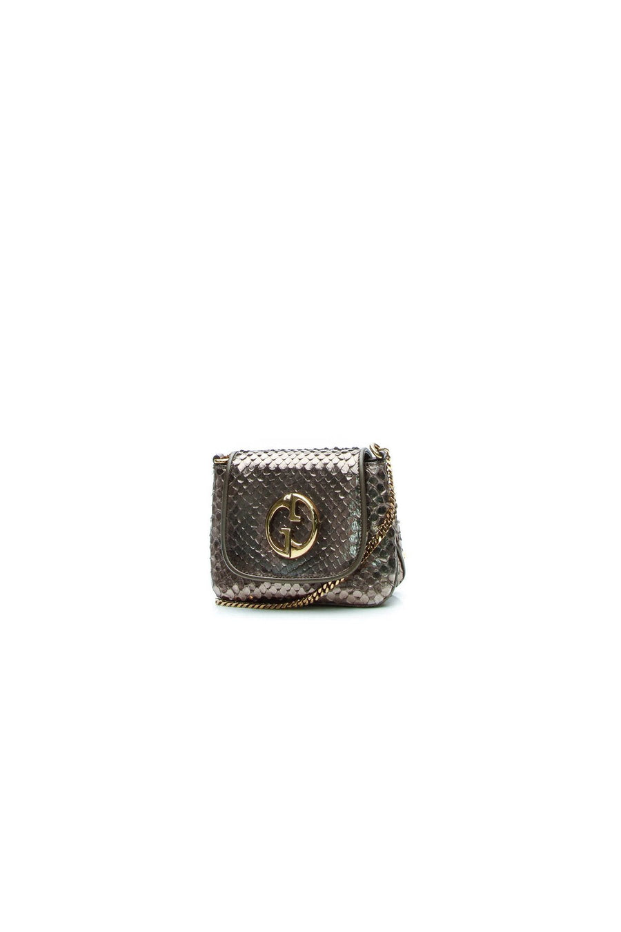 Python 1973 Small Chain Bag - Pewter