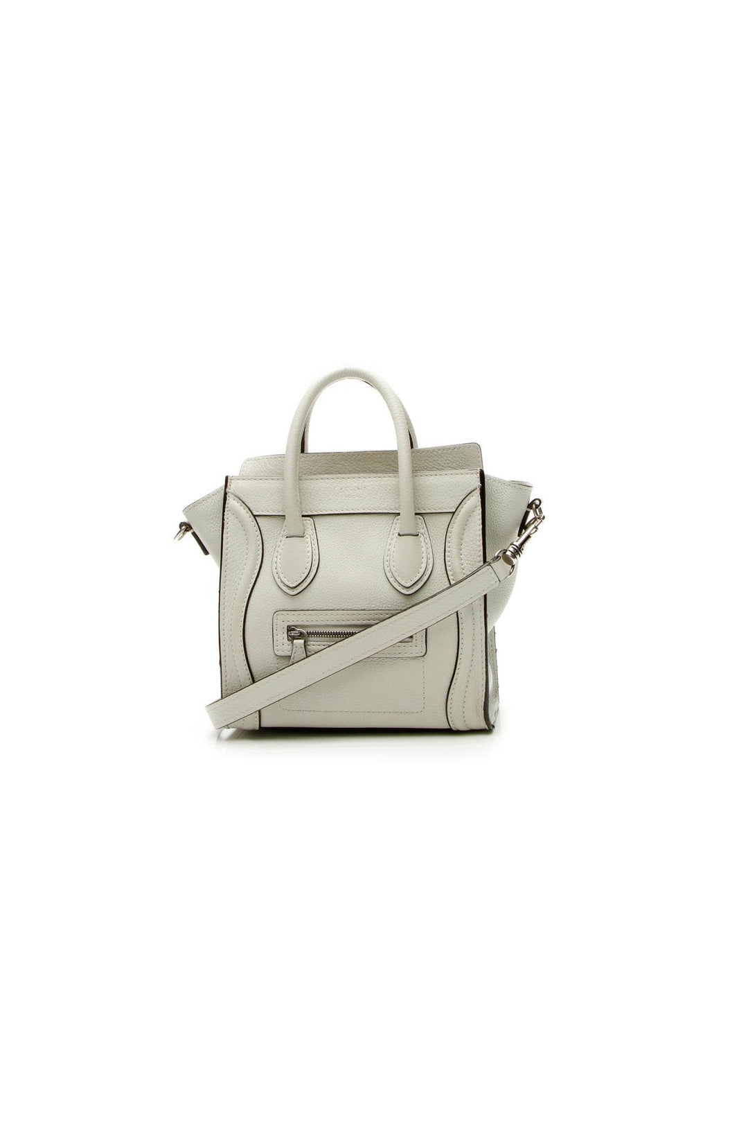 Nano Luggage Tote Bag - White