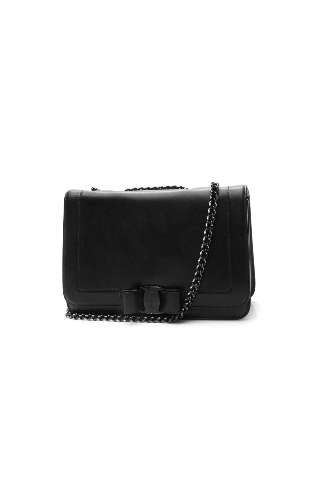 Vara Bow Small Chain Bag - Black