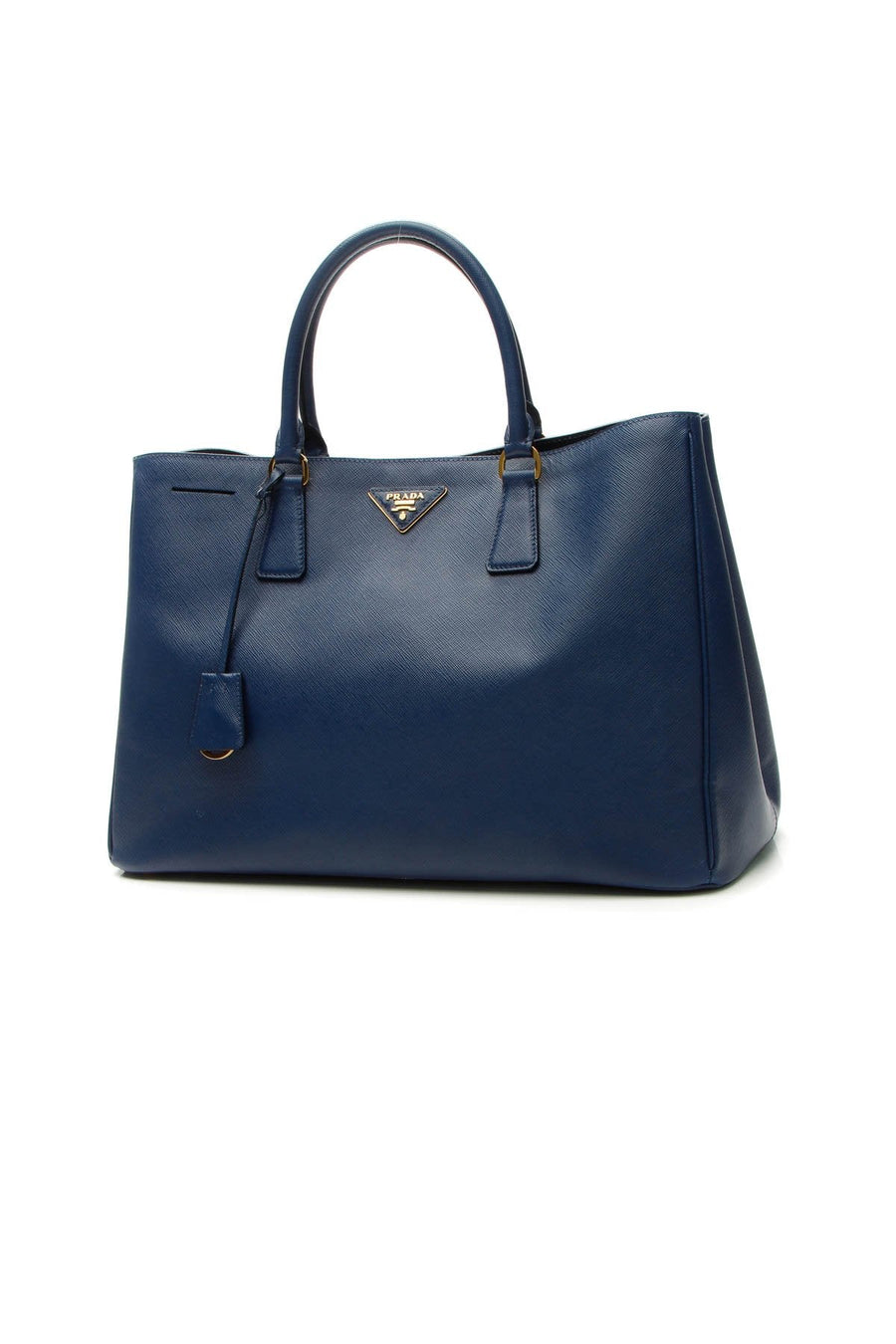 Large Tote Bag - Navy Saffiano