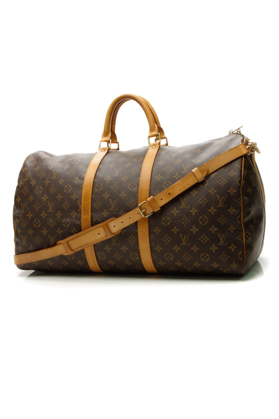 Vintage Keepall 55 Bandouliere Travel Bag - Monogram