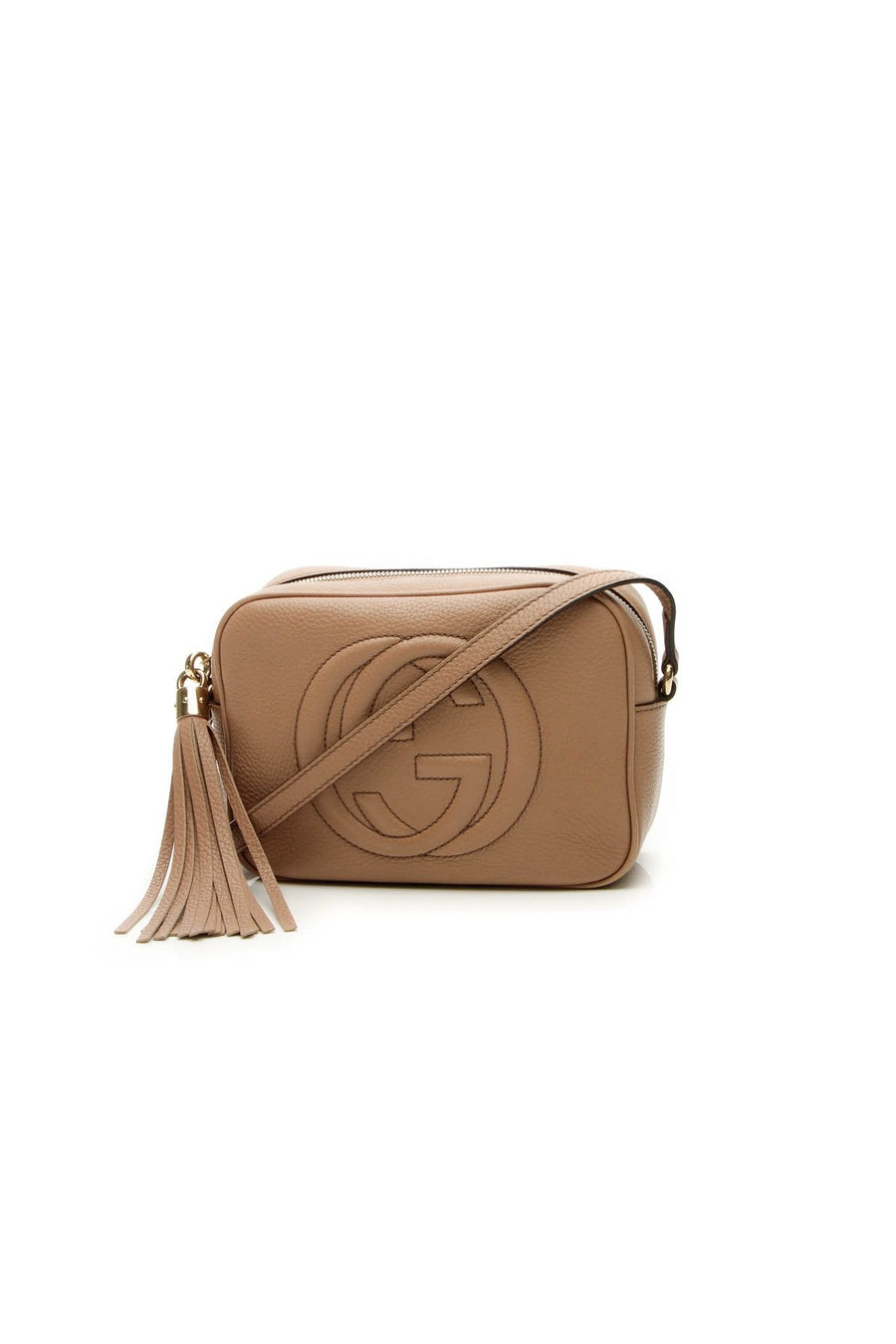 Soho Disco Small Crossbody Bag - Rose Beige