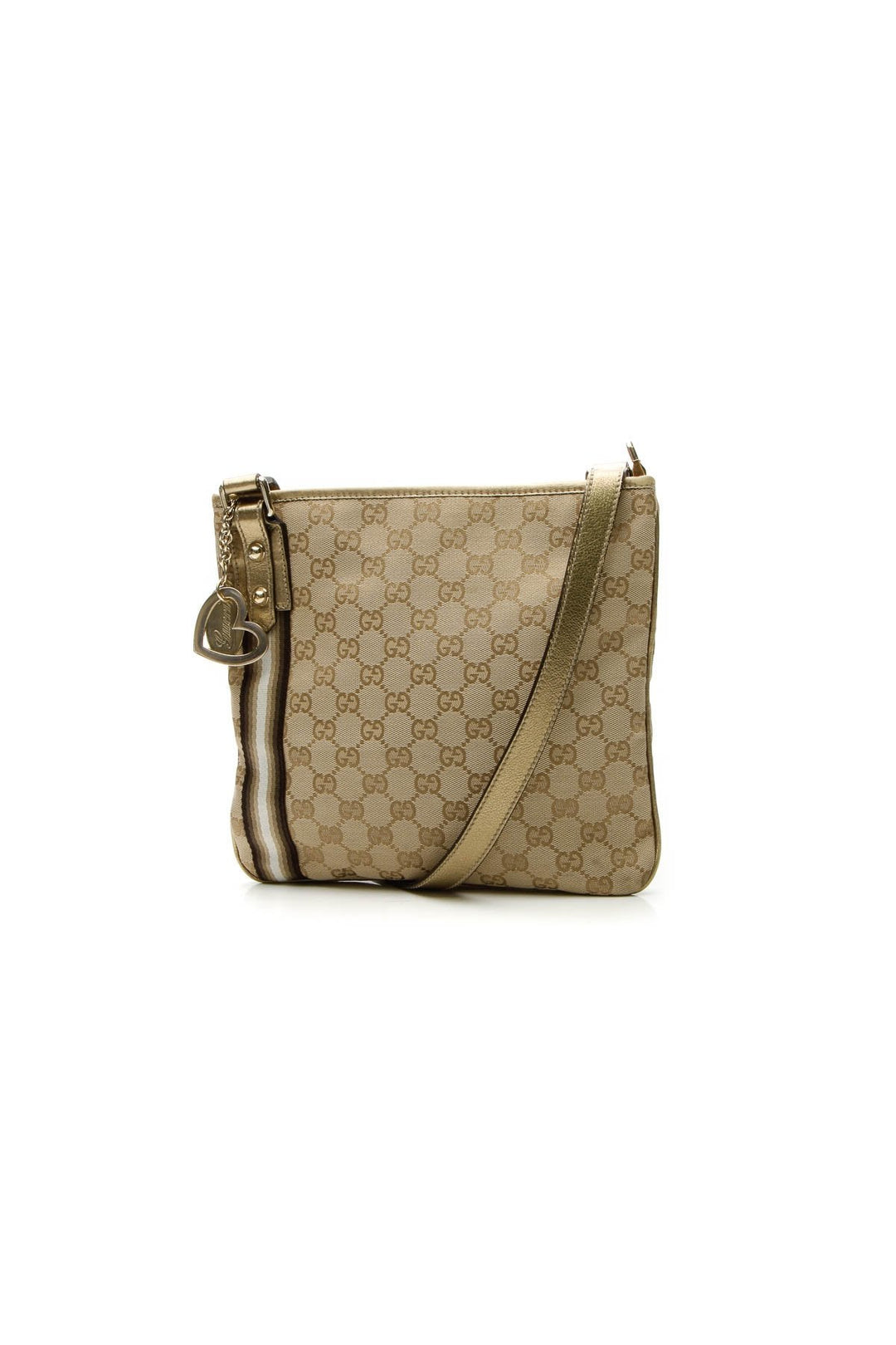 Web Jolicoeur Charms Messenger Bag - Signature Canvas