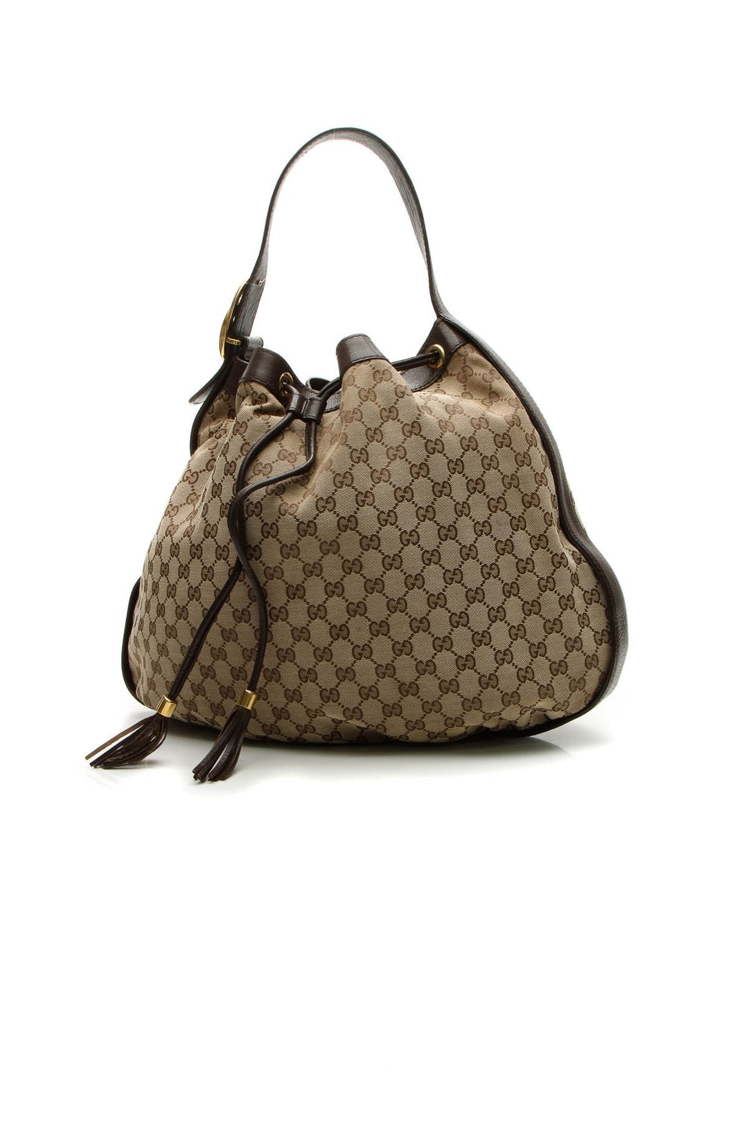 Interlocking Icon Medium Shoulder Bag - Signature Canvas