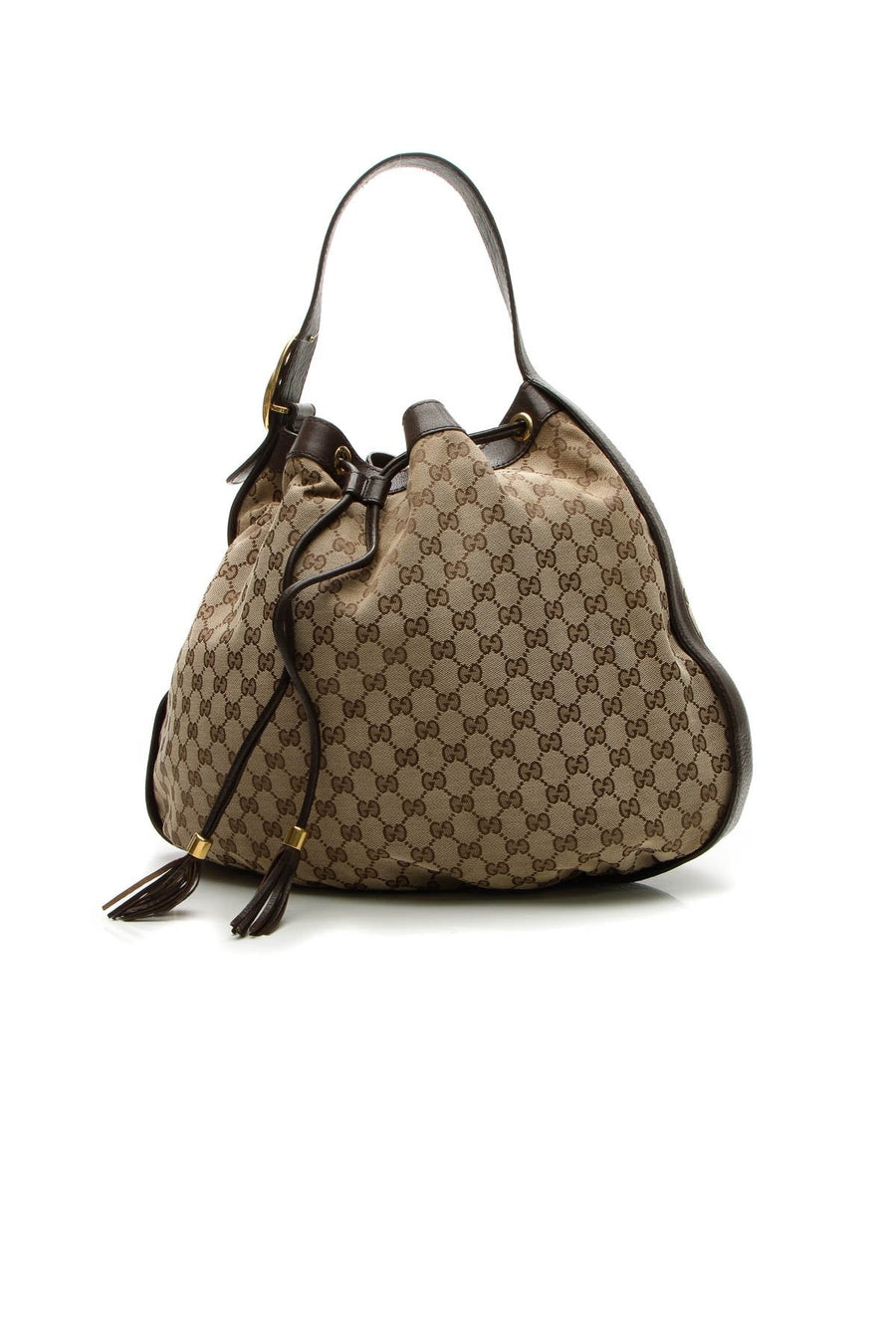 Interlocking Icon Medium Shoulder Bag - Signature Canvas