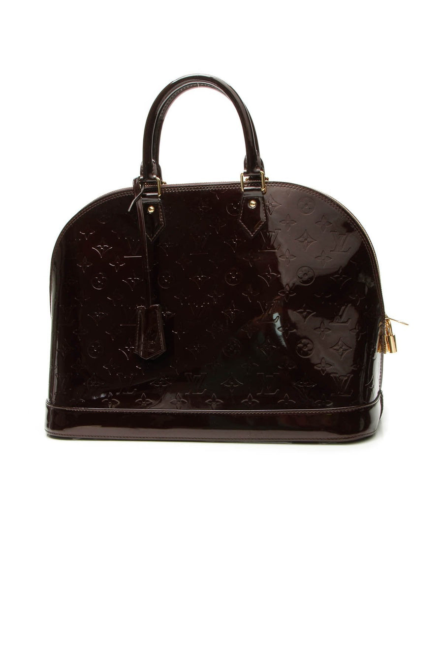 Vernis Alma GM Bag - Amarante