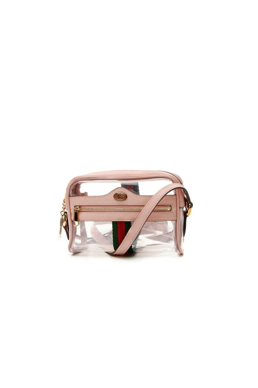Ophidia Mini Transparent Bag - Pink