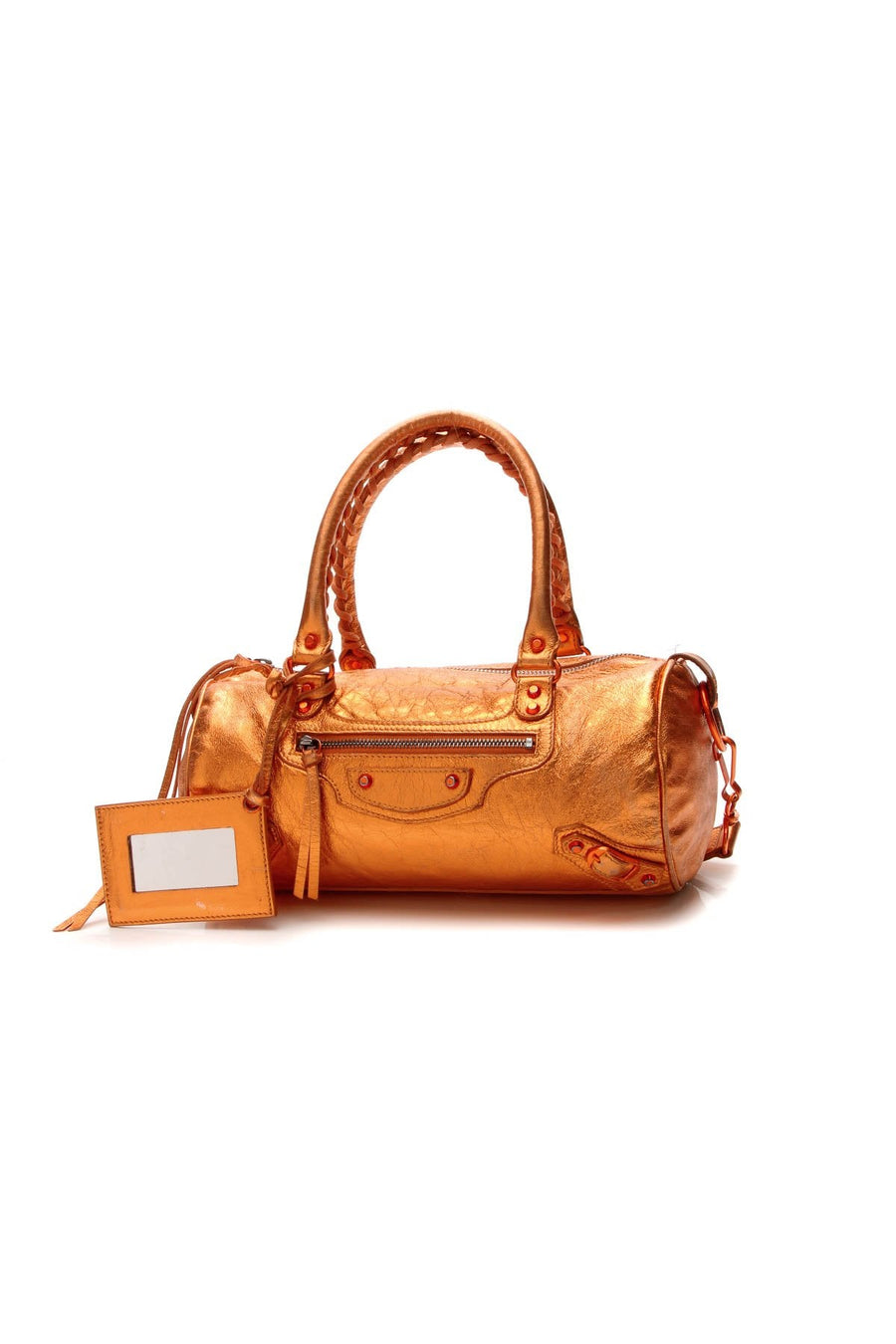 Mini City Bag - Metallic Orange