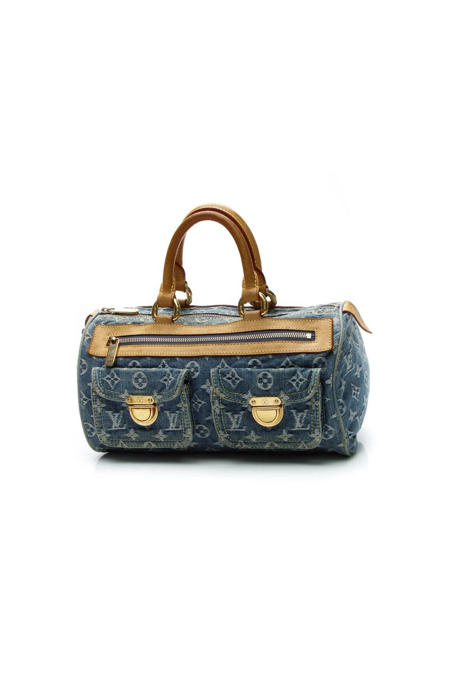 Neo Speedy Bag - Monogram Denim