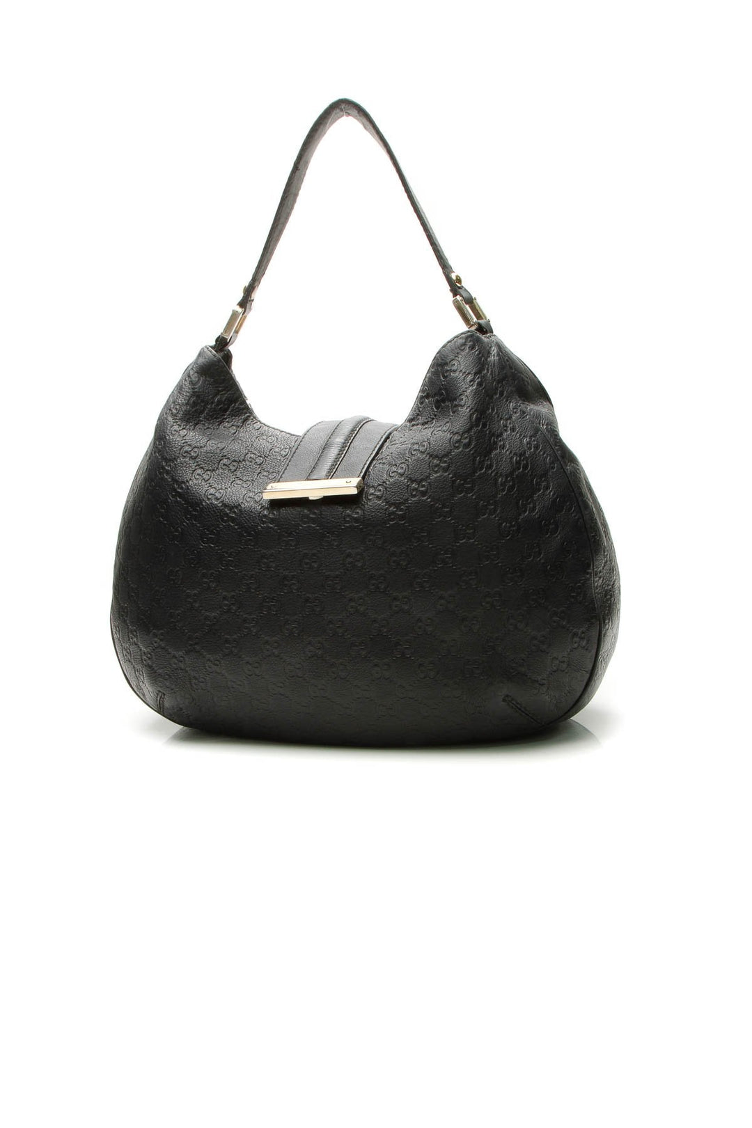 New Ladies Hobo Bag - Black Guccissima