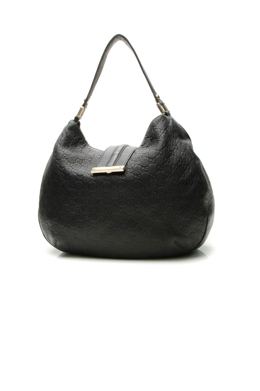 New Ladies Hobo Bag - Black Guccissima