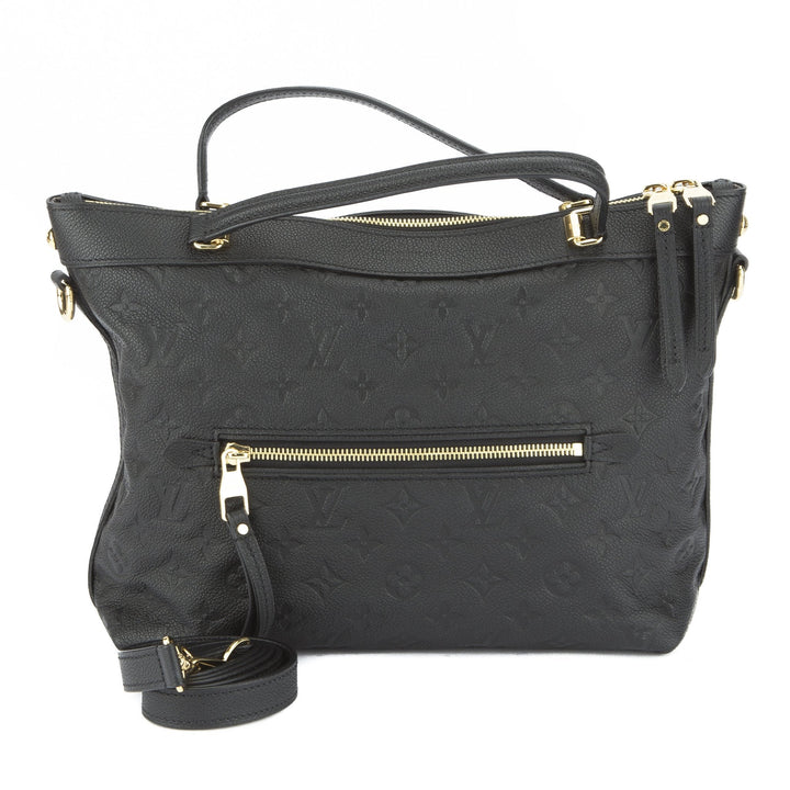 L*V Black Empreinte Bastille Shoulder Tote (Indistinguishable)