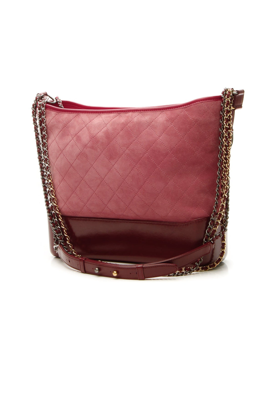 Gabrielle Medium Hobo Bag - Red/Pink