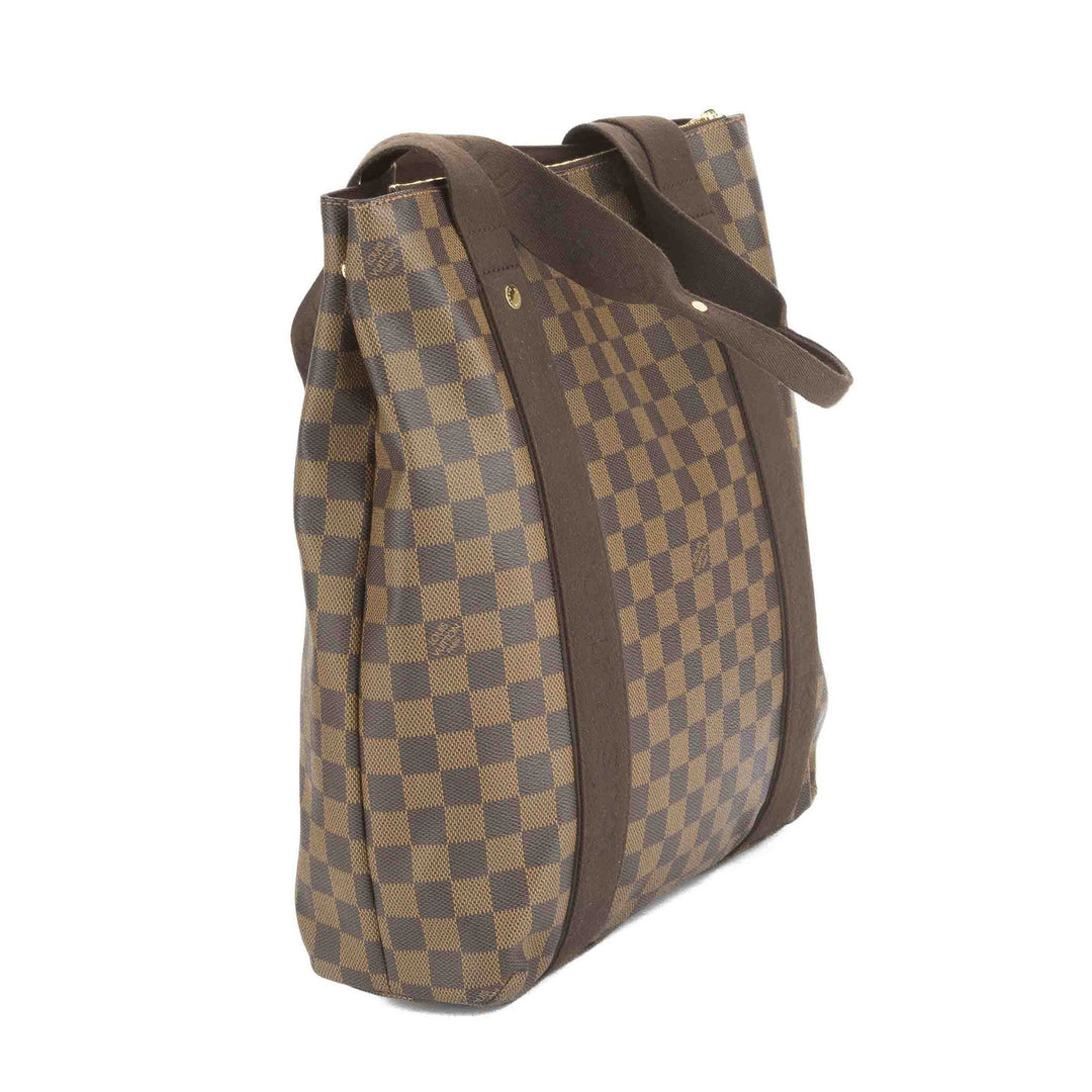 L*V Damier Ebene Cabas Beaubourg Tote Bag (Pre Owned)