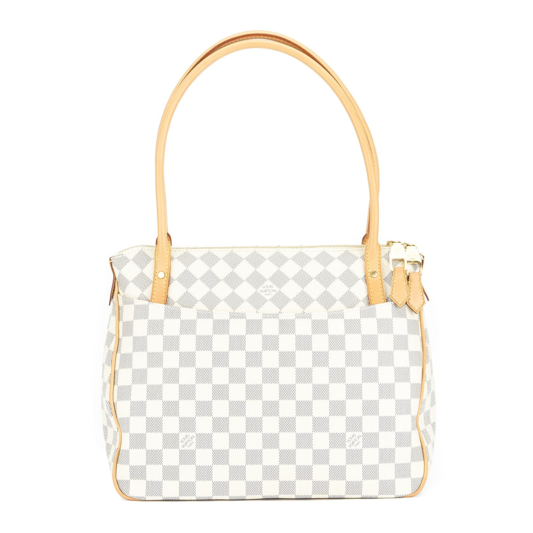 L*V Damier Azur Figheri Pm Tote (Indistinguishable)