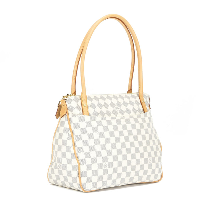 L*V Damier Azur Figheri Pm Tote (Indistinguishable)