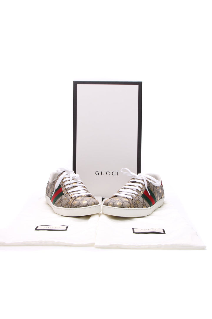 Ace Bee Men's Sneakers - Supreme Canvas US Size 8