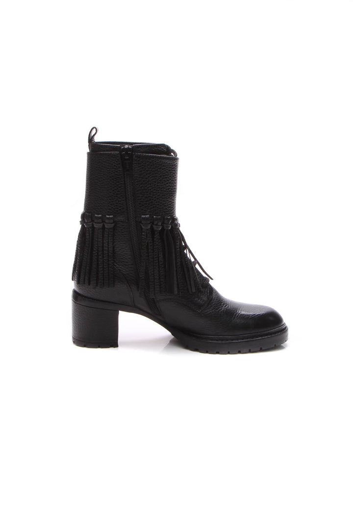 Fringe Combat Boots - Size 35.5