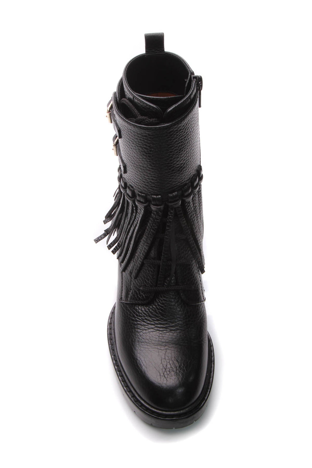Fringe Combat Boots - Size 35.5