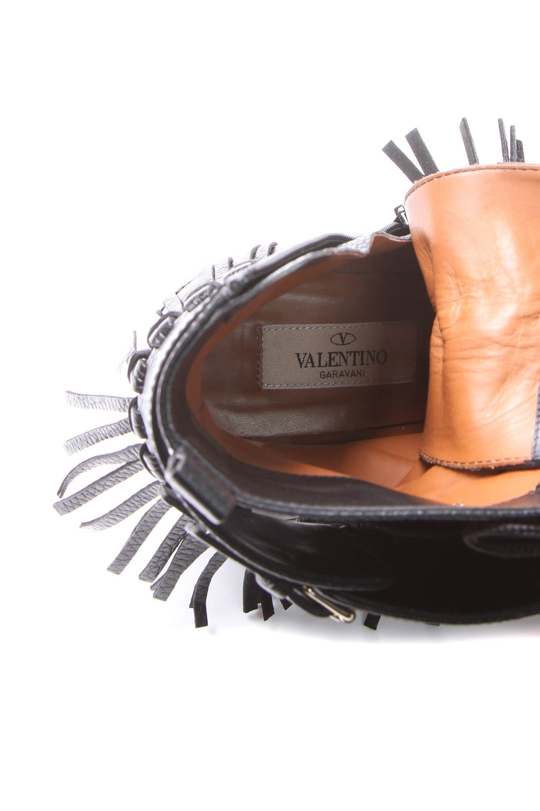 Fringe Combat Boots - Size 35.5
