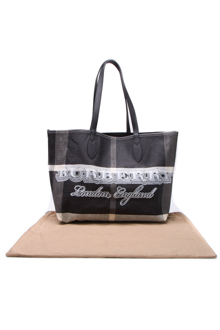 Reversible Medium Doodle Tote Bag