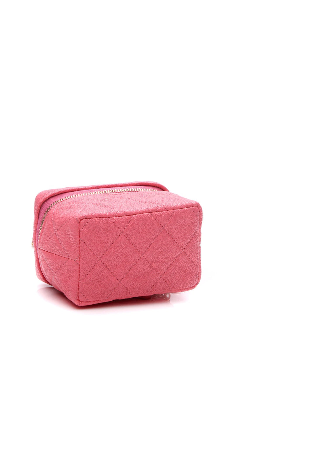 Quilted Extra Small Chain Vanity Case