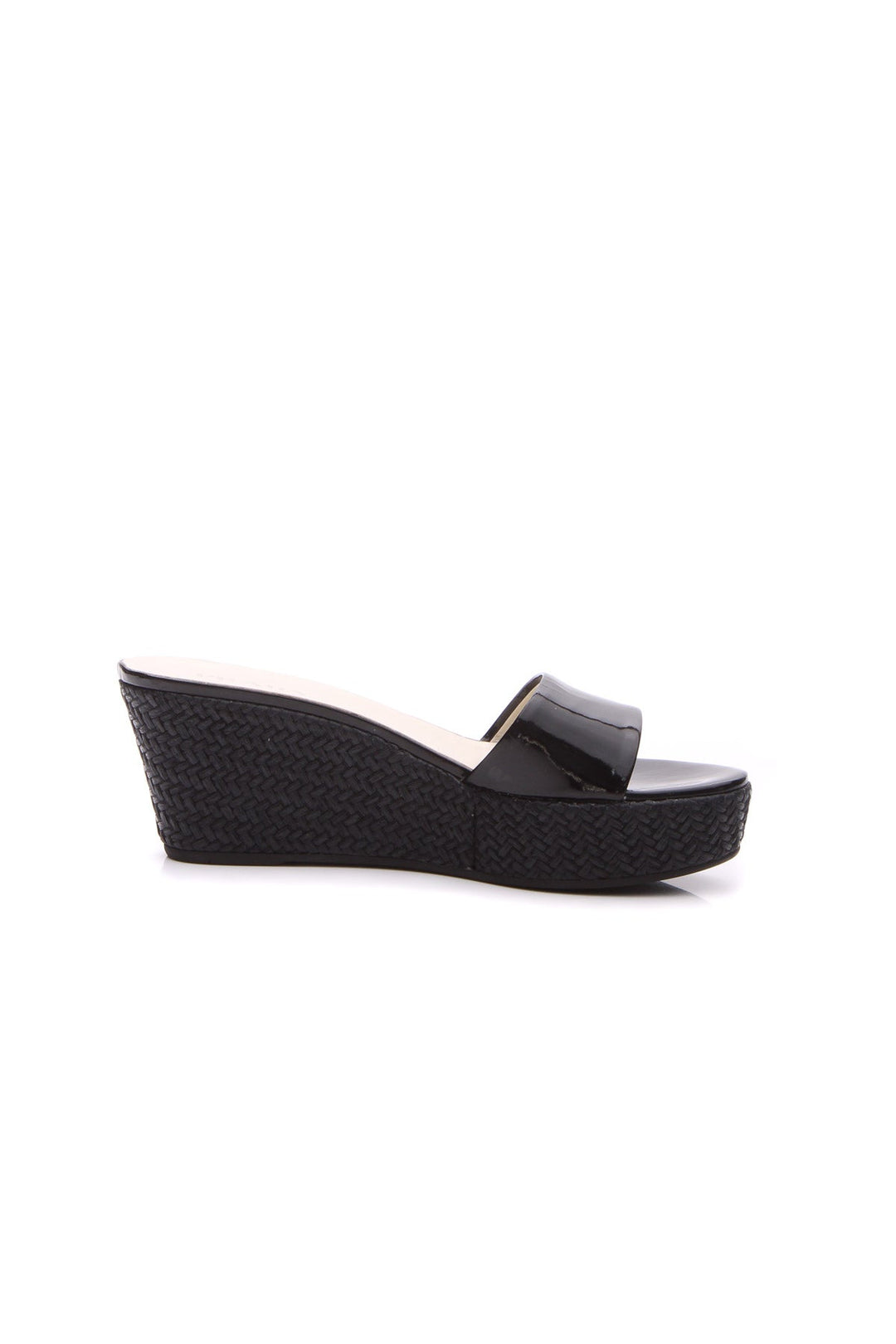 Woven Wedge Sandals - Size 38